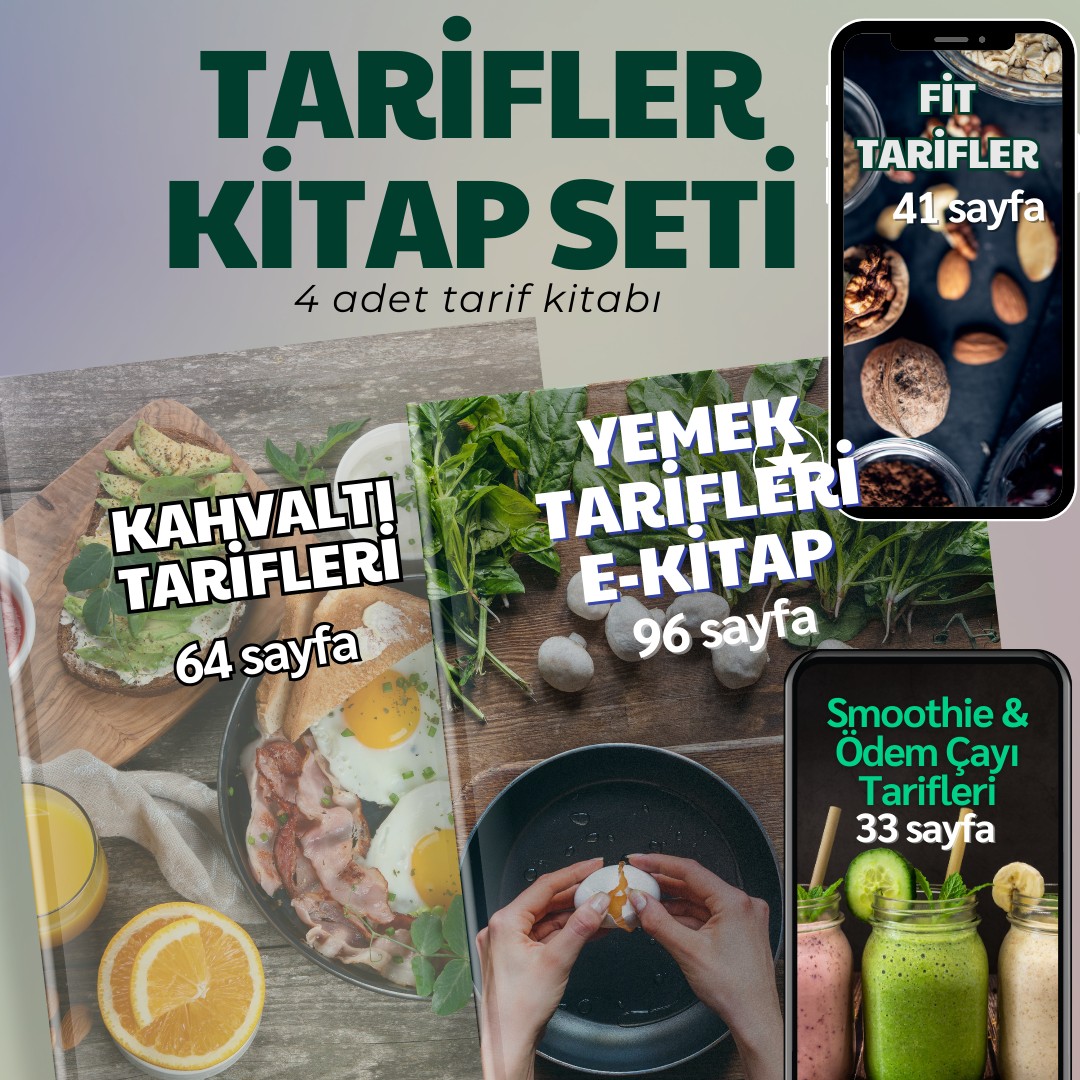 Tarifler Kitap Seti - 4 KİTAP